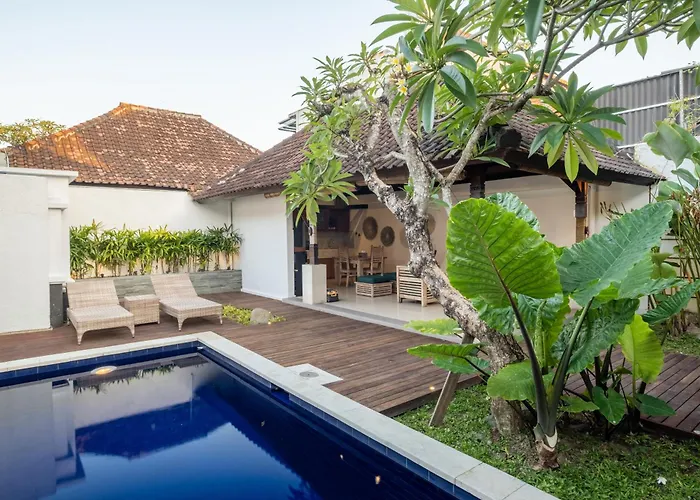 Villa 2 Bedroom Villa With Private Pool In Seminyak Bali With Bbq